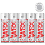 5X WRX Wheel Silver Spray Paint 400ml Spray Paint