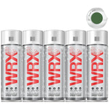 5X WRX Flat Racing Green Spray Paint 400ml Spray Paint