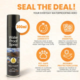 2X Waterproof Spray 300ml Waterproof Spray