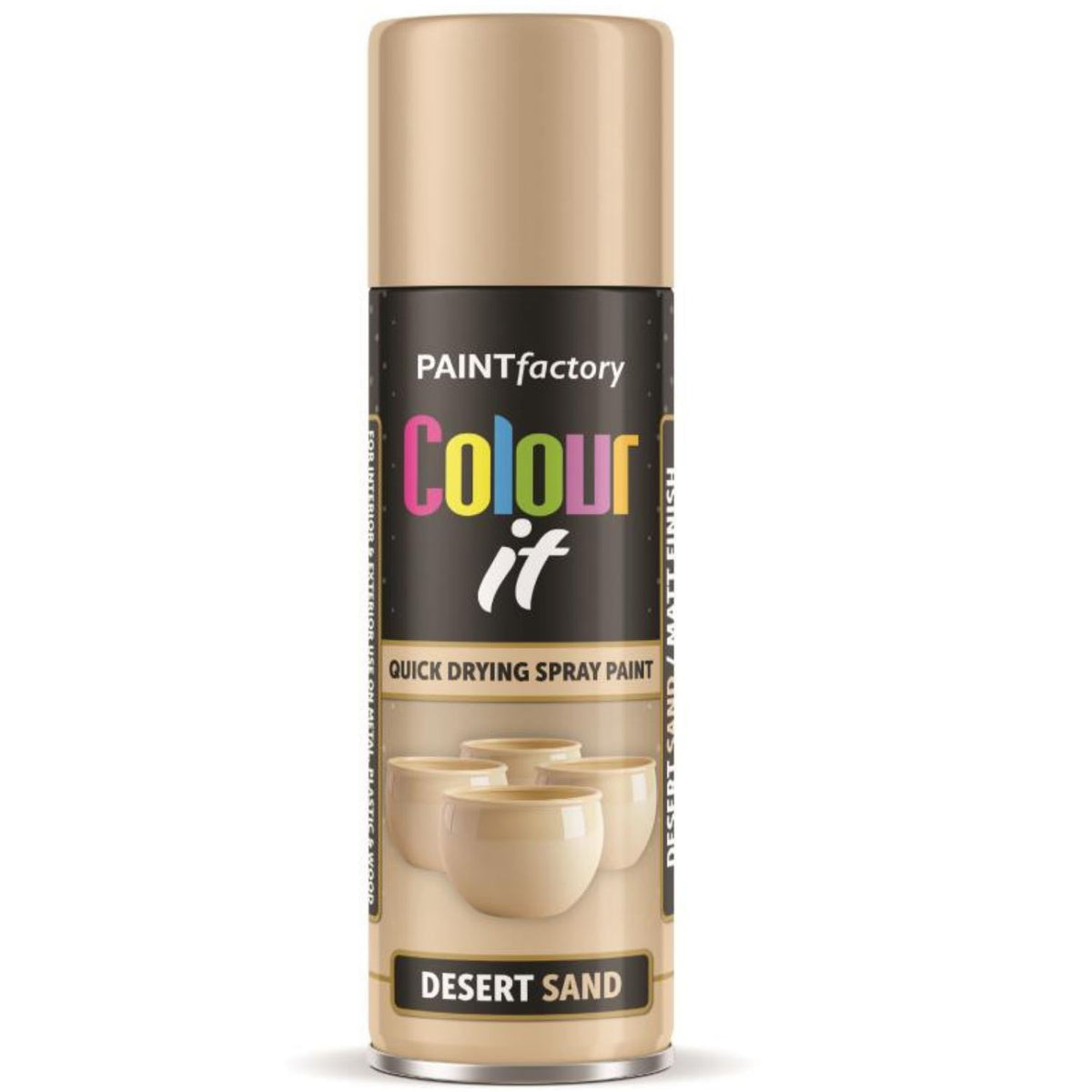 Paint Factory Desert Sand Matt Spray Paint 250ml