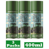 3X - Tractor Spray Paint John Deere Green 400ml Spray Paint