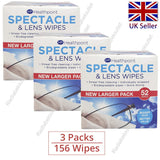 Spectacle Wipes 52pk X 3 Spectacle Wipes