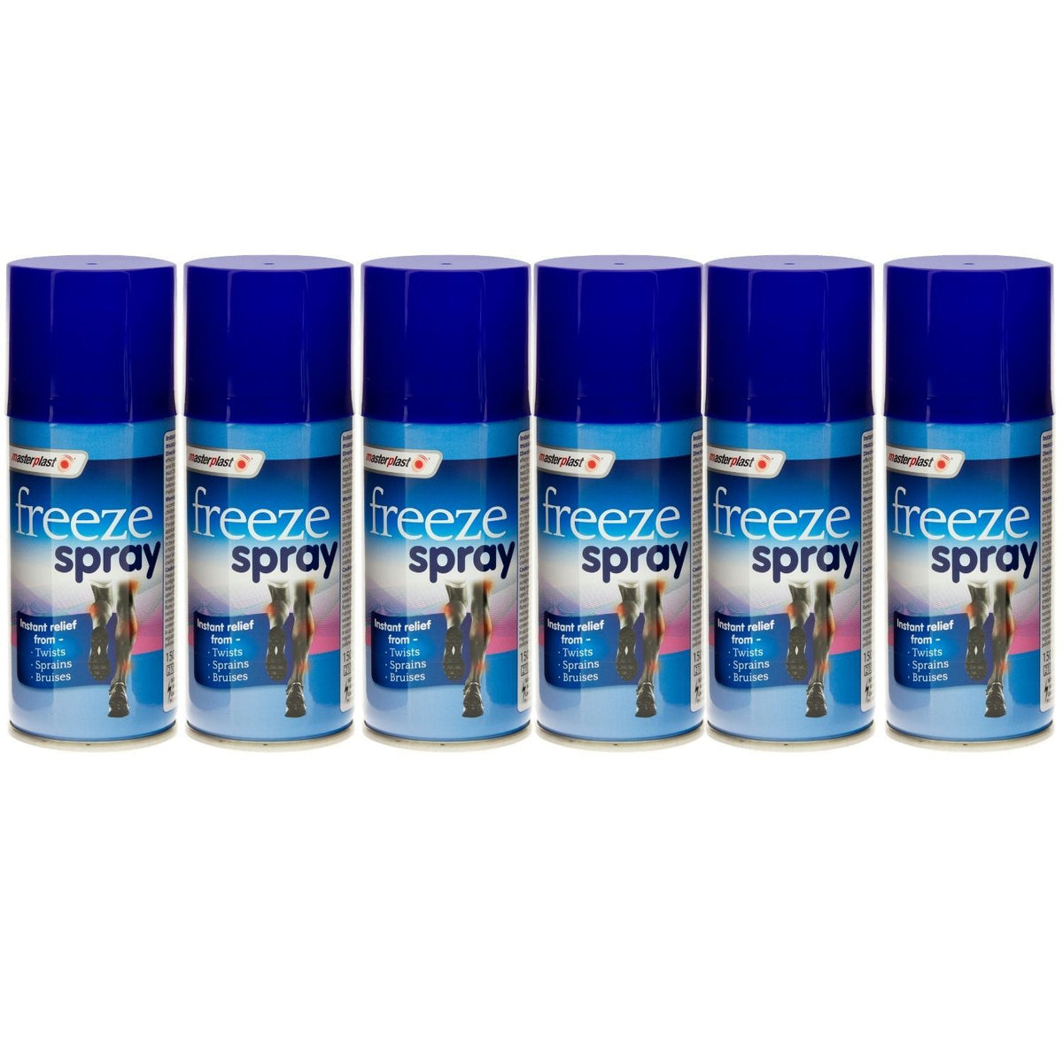 6X - Masterplast Freeze Spray Aerosol 150ml