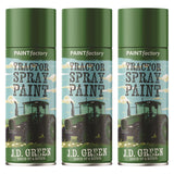 3X - Tractor Spray Paint John Deere Green 400ml Spray Paint