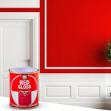 2X Red Gloss Non-Drip Paint 300ml