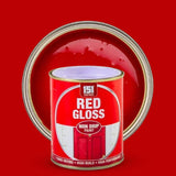 6X Red Gloss Non-Drip Paint 300ml