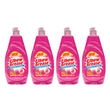4X Elbow Grease Washing Up Liquid, Pink Blush Fresh 600ml Power Degreaser