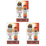 3X - STRONG AS AN OX Durable Epoxy Putty Metal Plastic Filler 42G