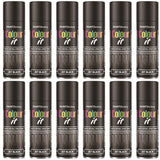 12X Paint Factory Black Gloss 250ml