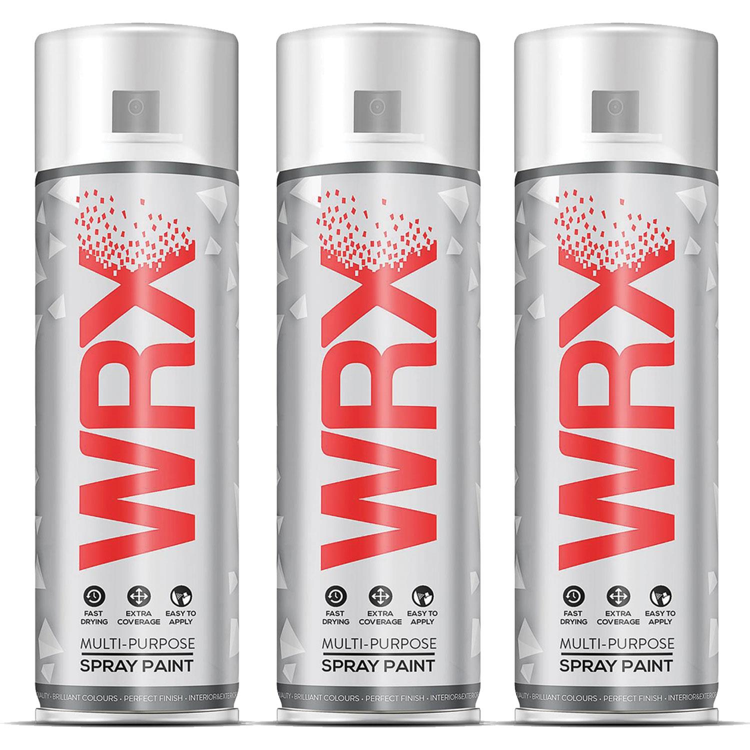 3X WRX Traffic Green Spray Paints 400ml Technical Spray