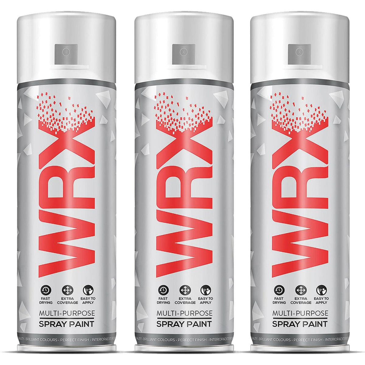 3X WRX Traffic Green Spray Paints 400ml Technical Spray