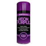 24X - Paint Factory Neon Purple Spray Paint 200ml