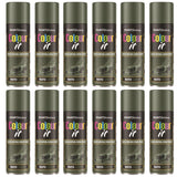 12X Paint Factory Nato Green Matt Spray Paint 250ml