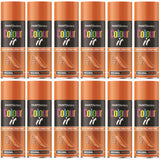 12X Paint Factory Original Orange Gloss Spray Paint 400ml