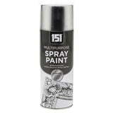 151 chrome gloss spray paint 400ml for professional and fast drying applications