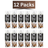 12 Packs of 151 Clear Lacquer Spray Paint 400ml for Various Surfaces and Finishes