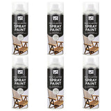 6X 151 Clear Lacquer Spray Paint 400ml Spray Paint