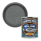 4X Hammerite Hammered Silver Paint 750ml