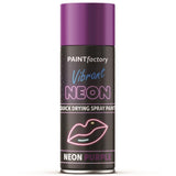 Paint Factory Purple Fluorescent Neon Spray Paint 200ml