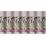 6X Auto Extreme Silver Spray Paint 400ml