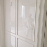 2X Non-Drip White Gloss Paint Tin 180ml