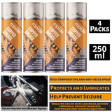 4X Rapide Copper Grease 250ml Spray Paint