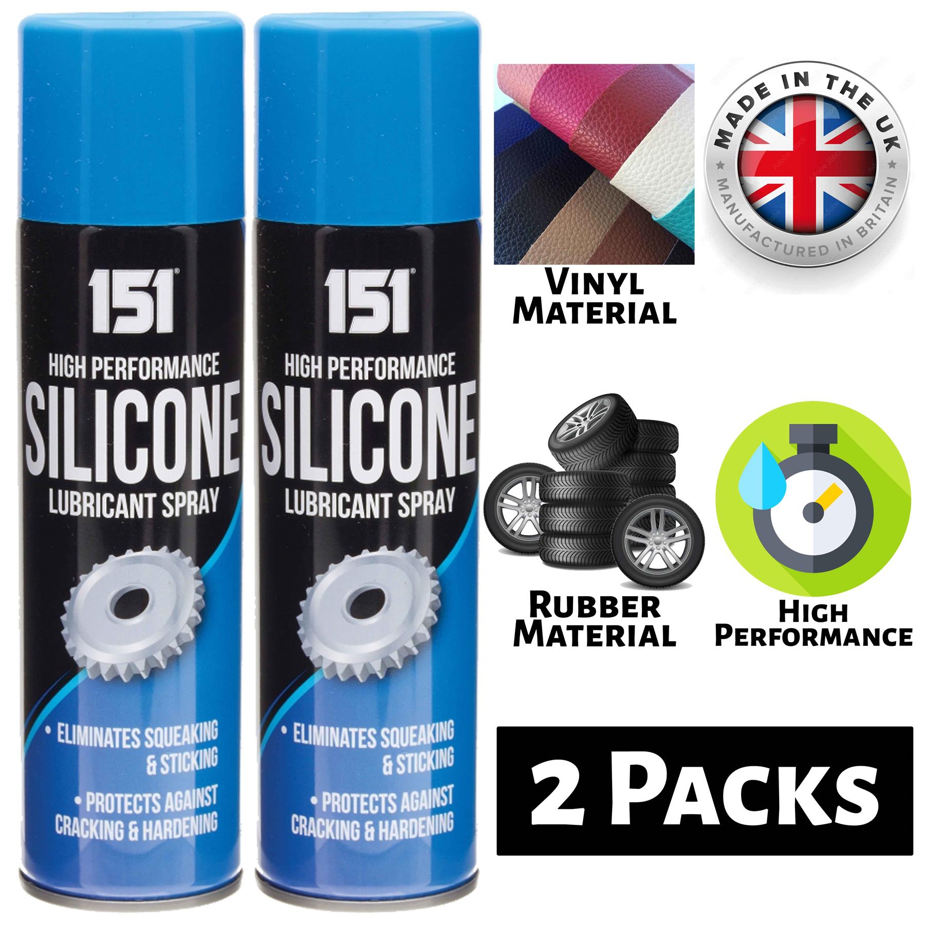 2X Silicone Lubricant Spray 200ml Technical Spray