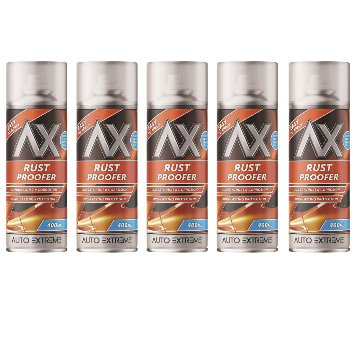 5X - Rust Proofer Spray 400ml