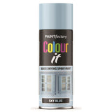 Paint Factory Sky Blue Gloss Spray Paint 400ml