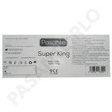 24X - PASANTE SUPER KING SIZE NATURAL LATEX EXTRA LARGE WIDER LONGER CONDOM Male Condom