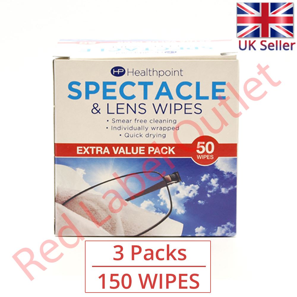 Spectacle Wipes 52pk X 3 Spectacle Wipes