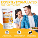Turmeric with Black Pepper & Ginger 300 Tablets - 2620mg Turmeric