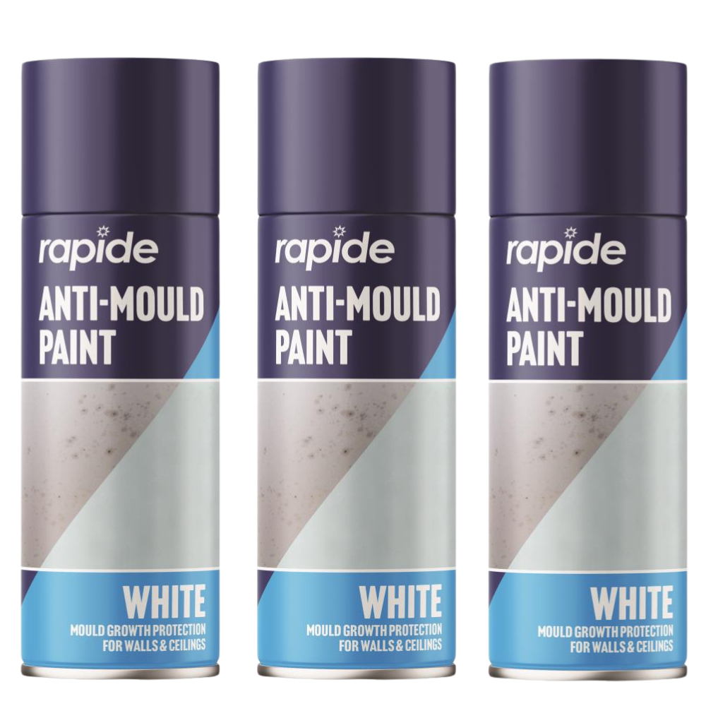 3X Rapide Anti-Mould Spray White 400ml