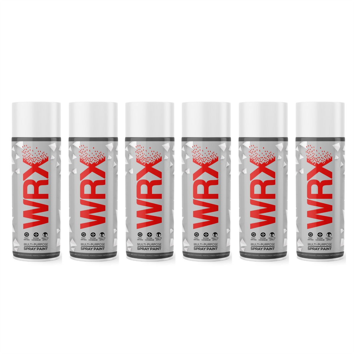 6X WRX Yellow Spray Paint 400ml
