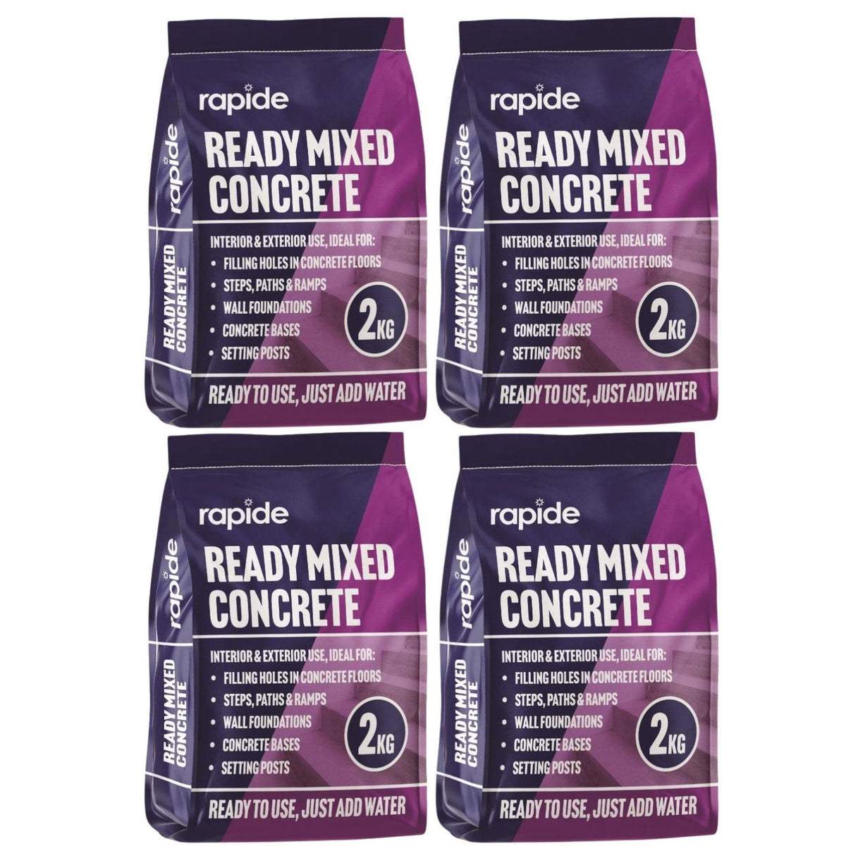 4X - Rapide Ready Mixed Concrete 2Kg