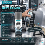 Overlay Grey Primer Auto Professional Spray Paint 250ml