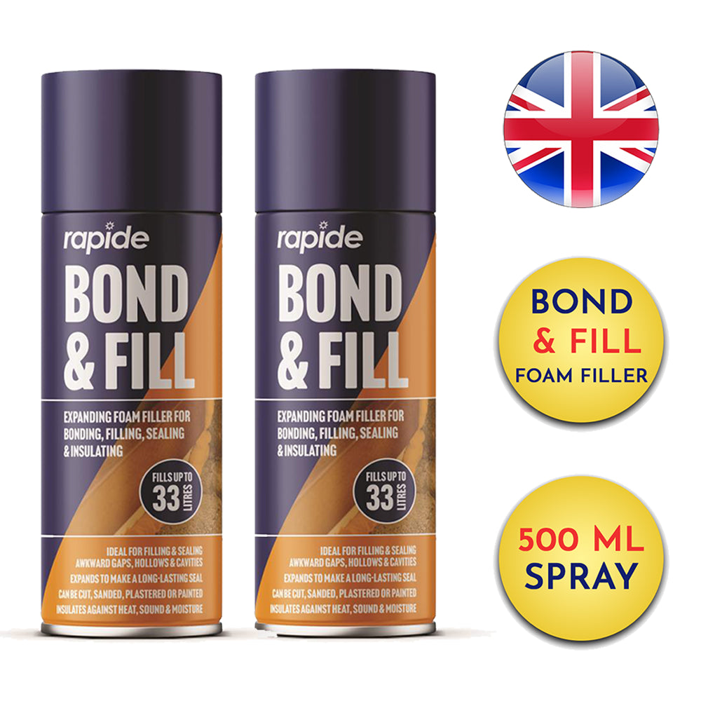 2X Expanding Foam Pu 500ml Expanding Foam