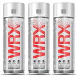 3X WRX Gun Metal Grey Spray Paints 400ml Technical Spray
