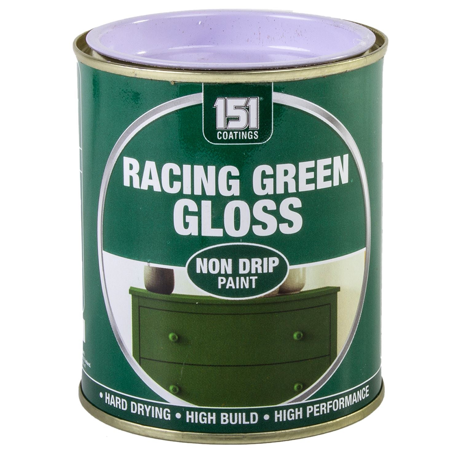 151 Racing Green Gloss Non-Drip Paint 300ml Tin Paint