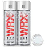 2X WRX Gloss White Spray Paint 400ml Spray Paint