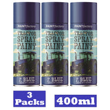 3X - Tractor Spray Paint Ford Blue 400ml Spray Paint