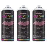 3X Crimson Sunset RAL 340 40 40 Gloss Spray Paint 400ml