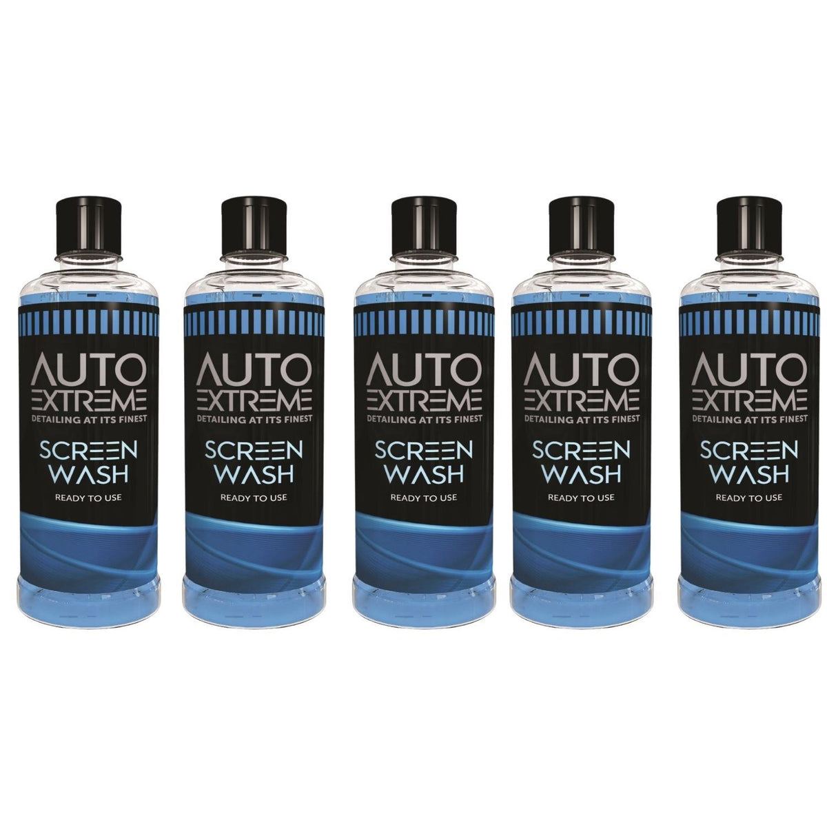 5X - Auto Extreme Screen Wash Liquid 800ml