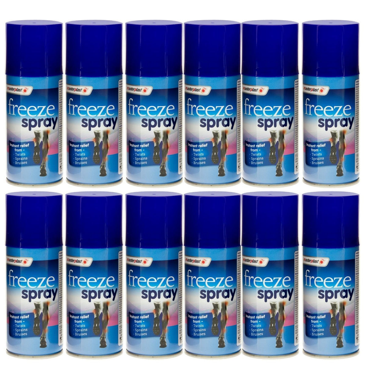 12X - Masterplast Freeze Spray Aerosol 150ml