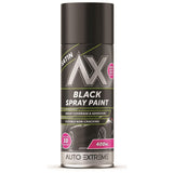 Auto Extreme Pro Satin Black Spray Paint 400ml