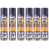 6X - Rapide Expanding Foam Pu Bond And Fill Spray 750ml
