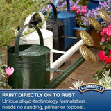Hammerite Hammered Blue Metal Paint 250ml With 1" Paint Brush