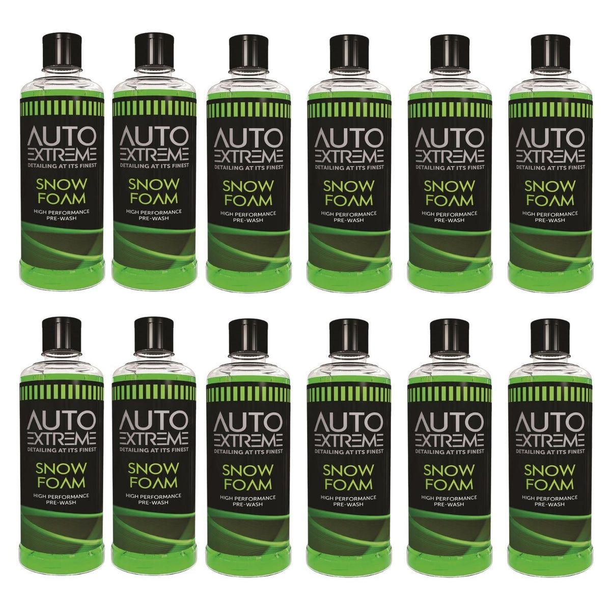 12X - Auto Extreme Snow Foam Bottle Pre Wash 800ml