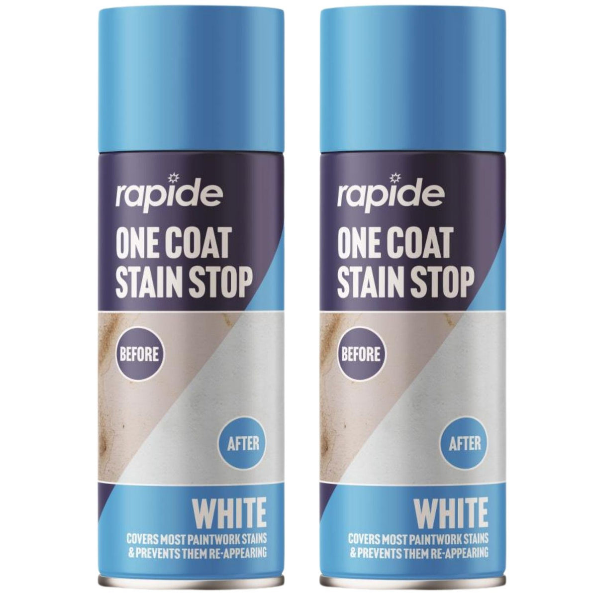 2X - Rapide One Coat Stain Stop 400ml Spray 400ml