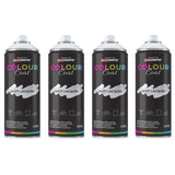 4X Clear Coat Clear Matt Spray Paint 400ml